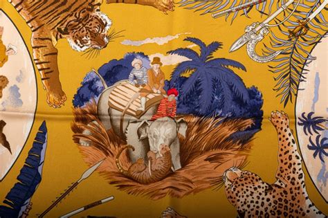 hermes ghasses exotiques|Hermès Chasses exotiques by Dallet Scarf .